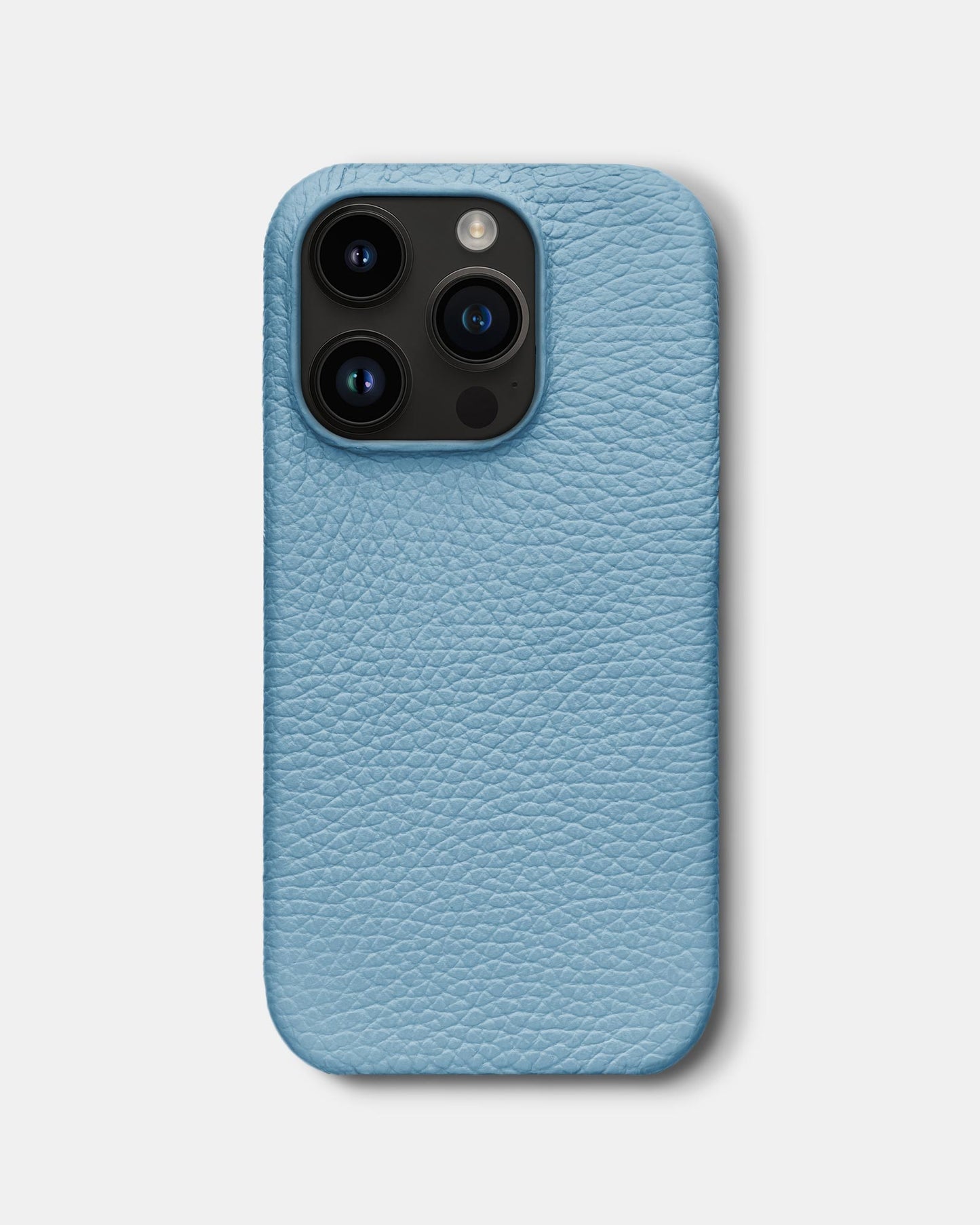 Blue Leather Case for iPhone 14 Pro