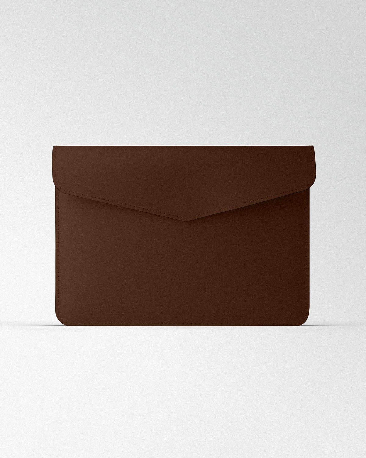 Magnetic MacBook Sleeve in Ginger Calfskin Leather