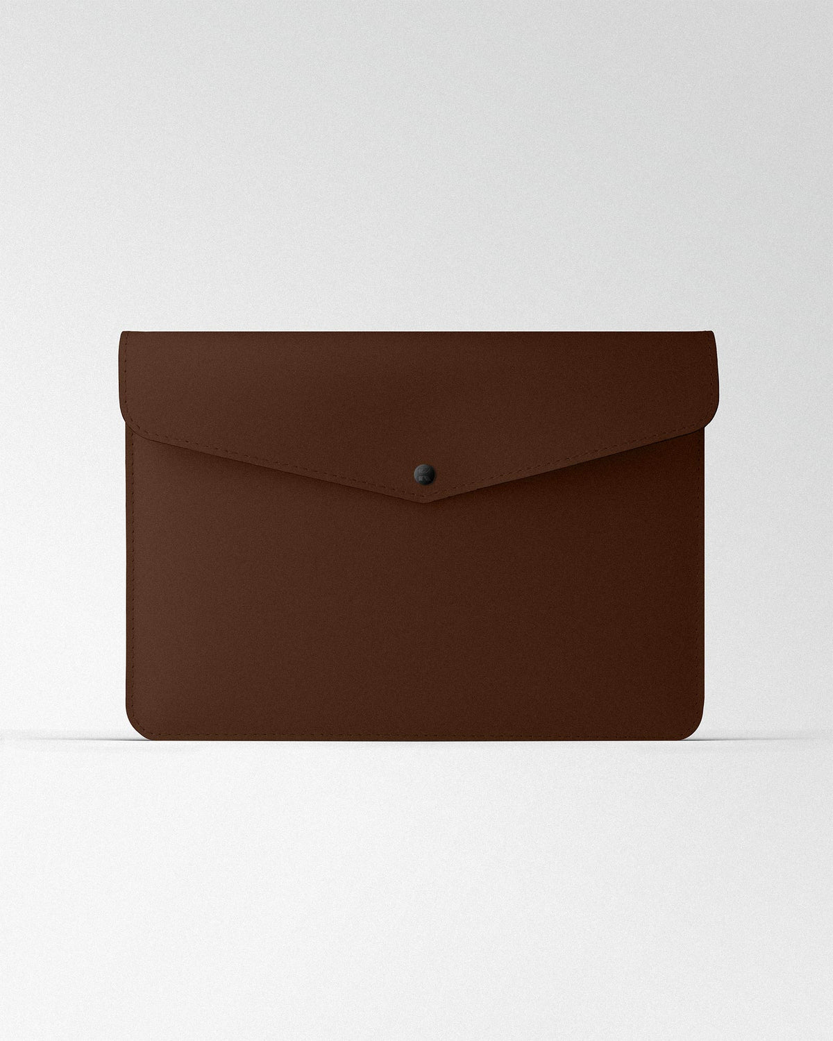Envelope MacBook Sleeve in Ginger Calfskin Leather