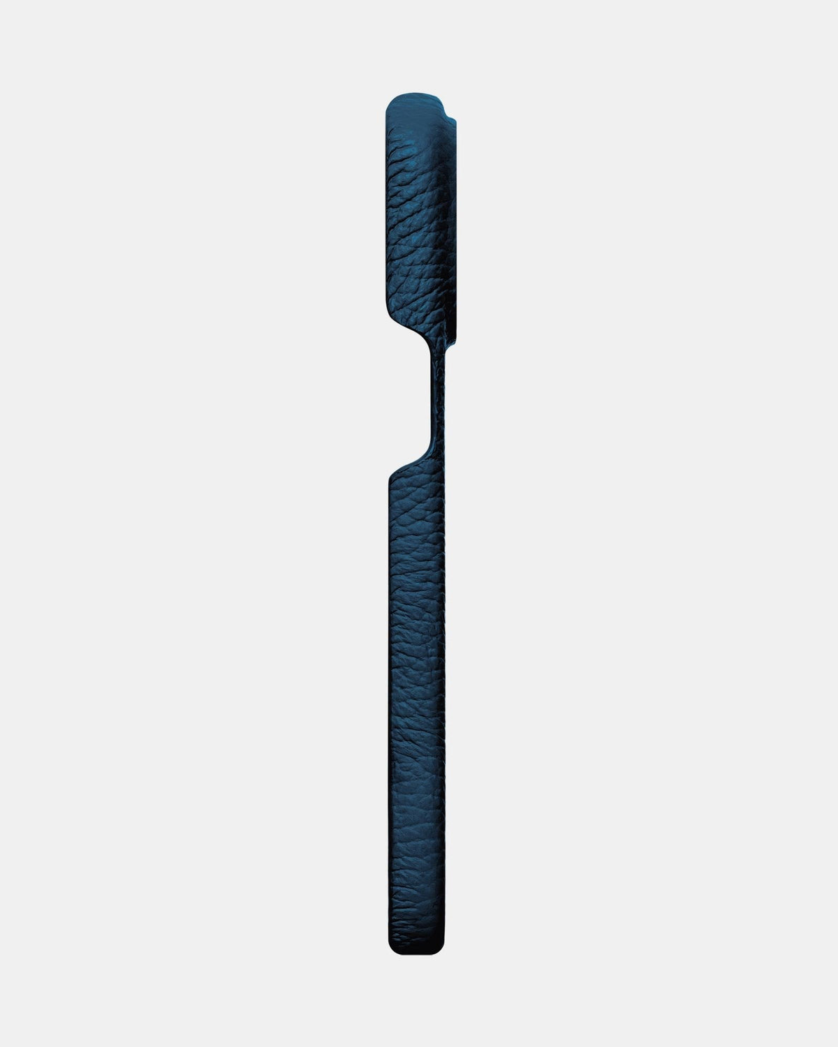 Navy Blue Leather Case for iPhone 16 Pro