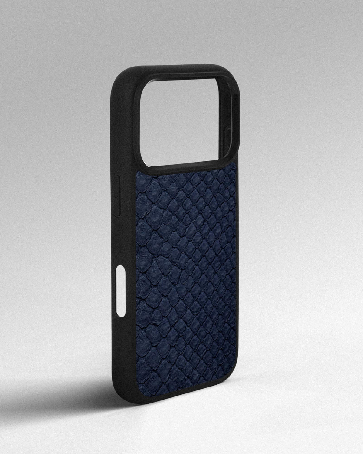 Blue Python Skin Sport Case for iPhone 17 Pro