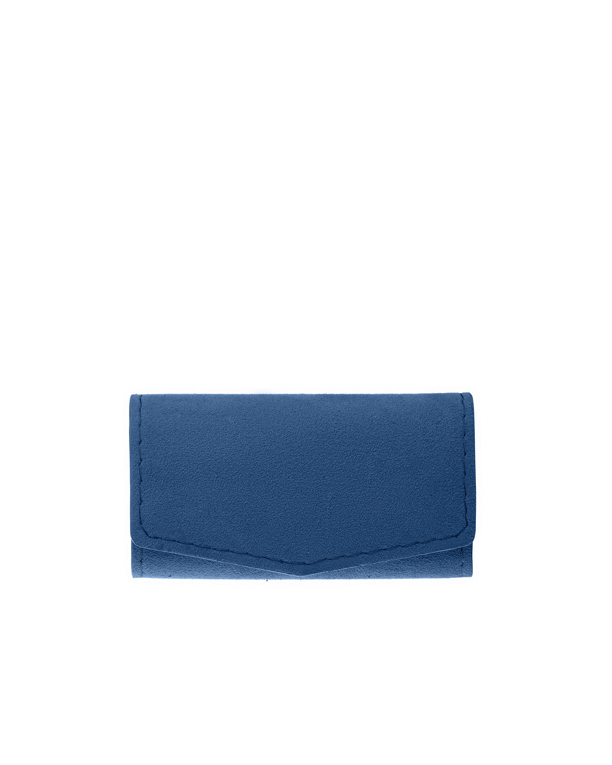 Blue Alcantara Key Holder