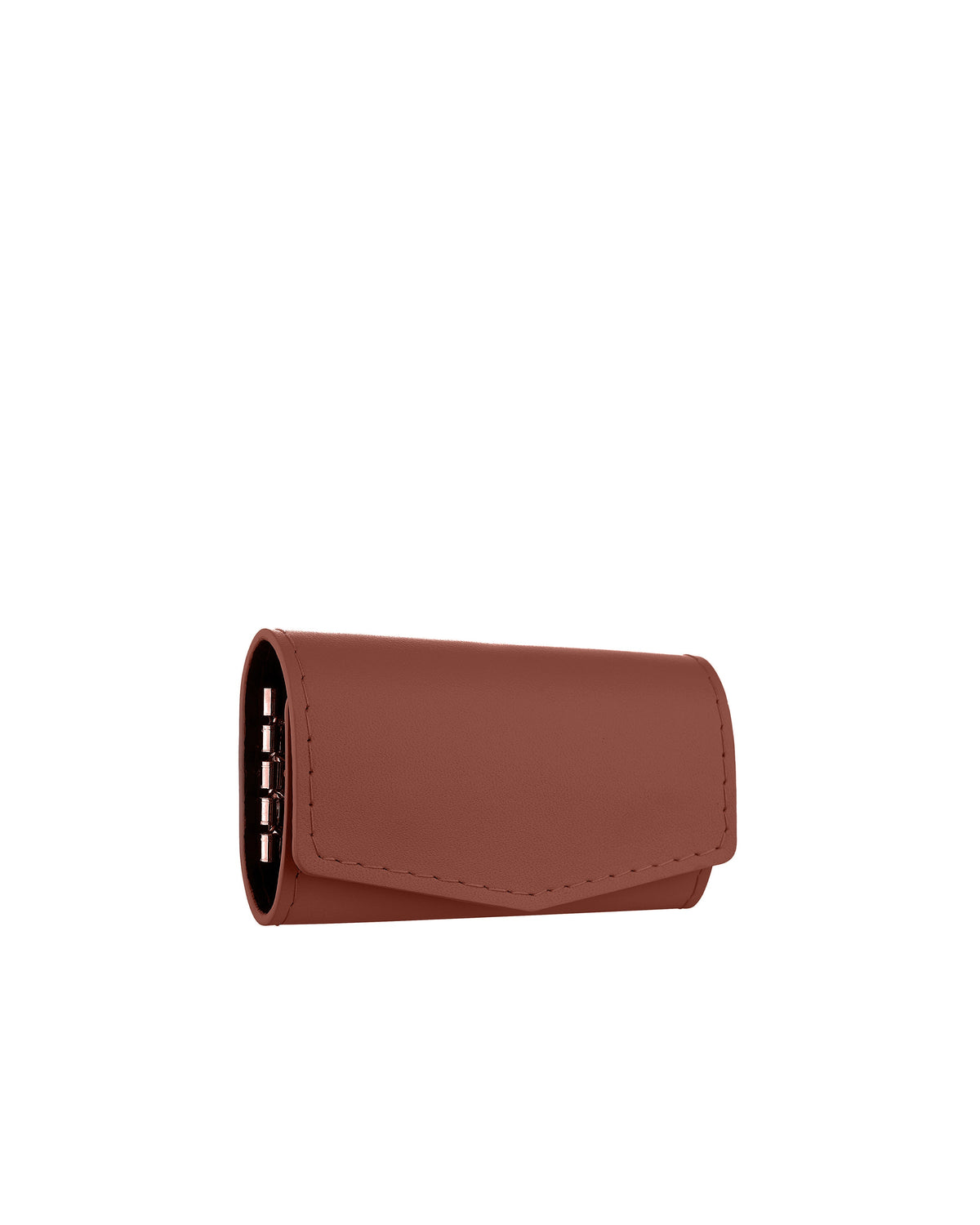 Ginger Smooth Calf Leather Key Holder