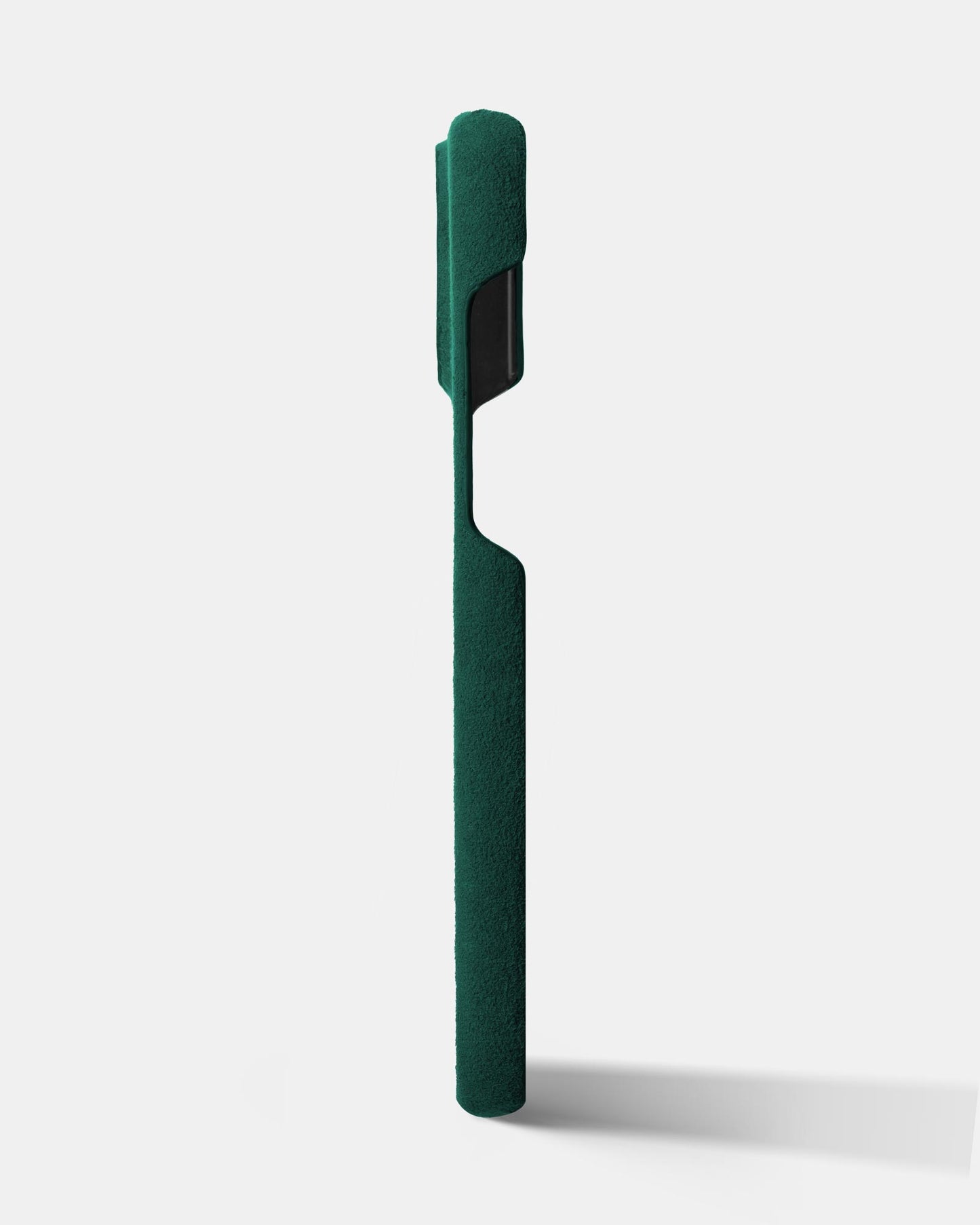 Green Alcantara Case for iPhone 15 Pro Max