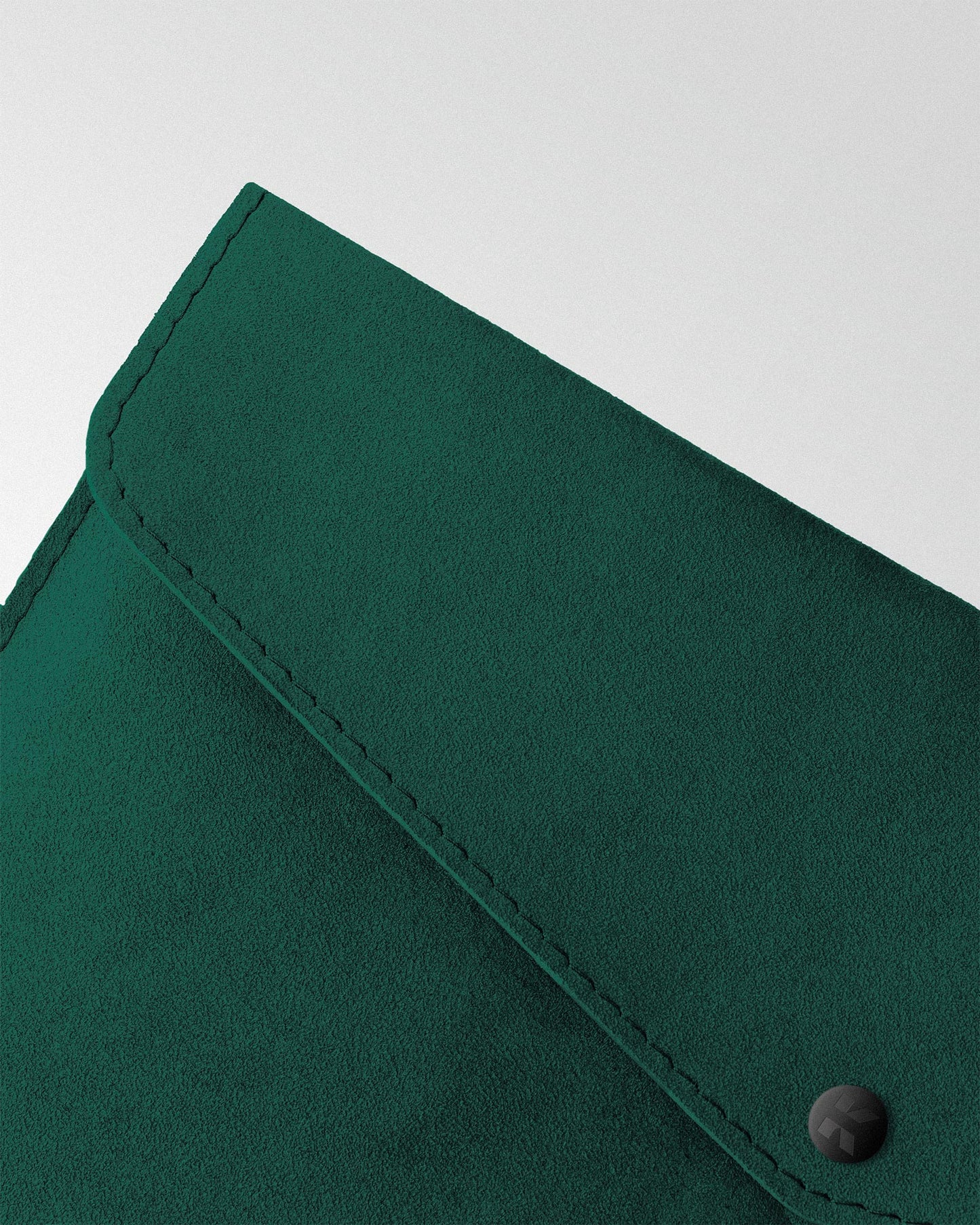 Green Alcantara Envelope Case for MacBook