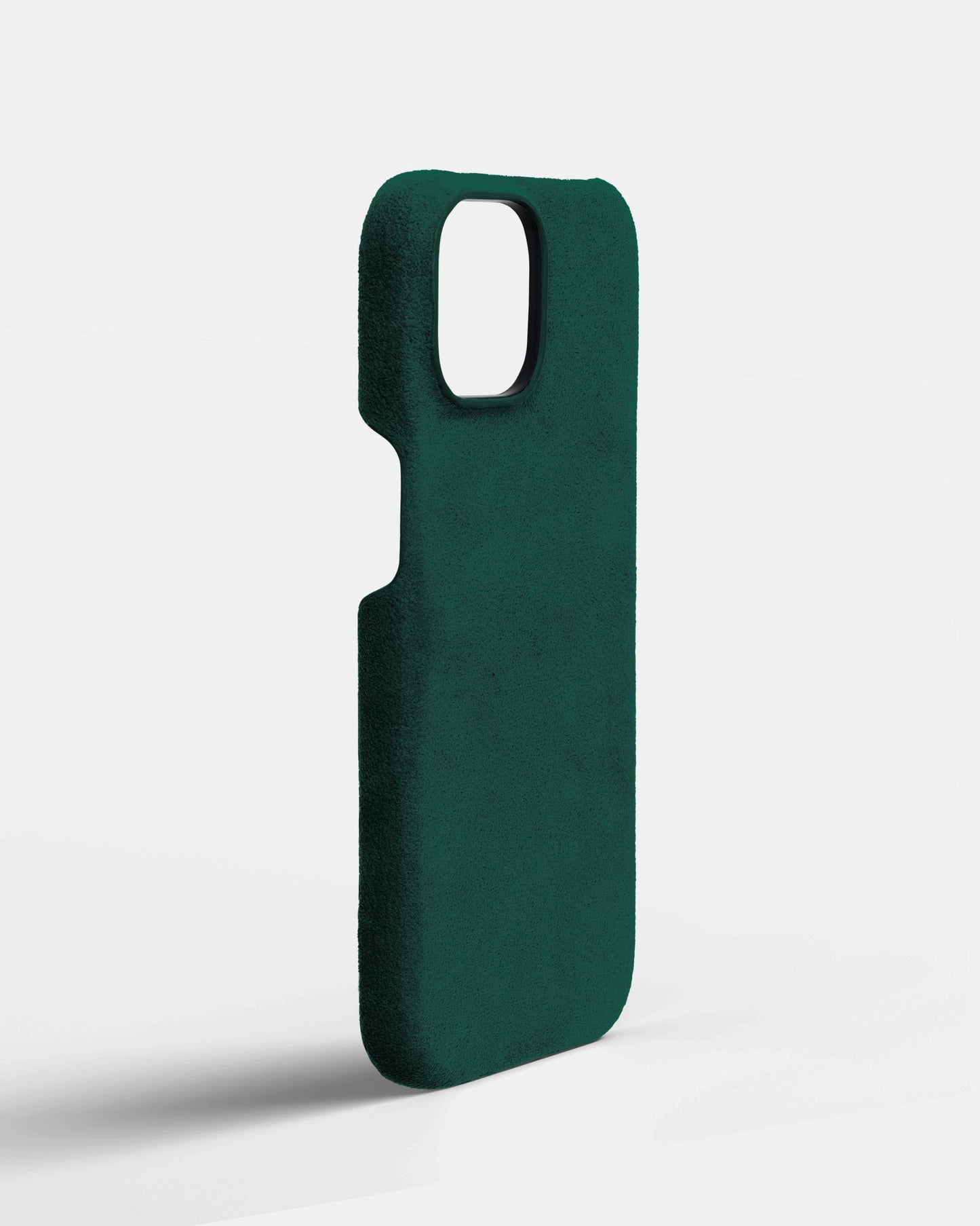 Green Alcantara Case for iPhone 13 mini