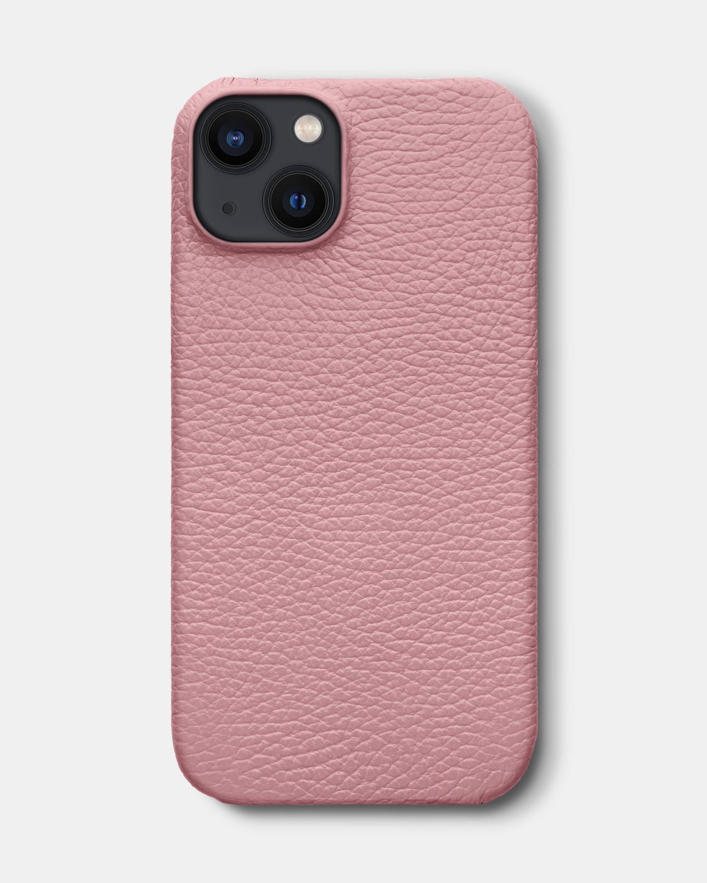 Pink Leather Case for iPhone 13