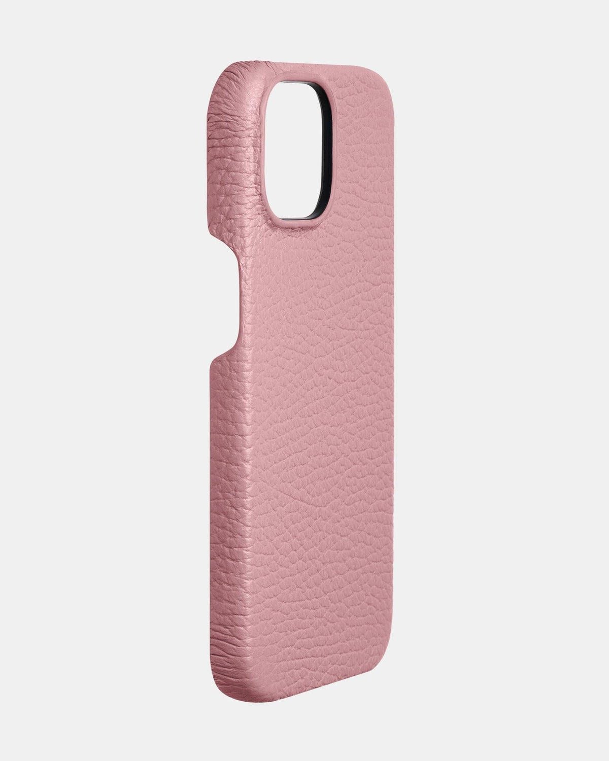 Pink Leather Case for iPhone 16