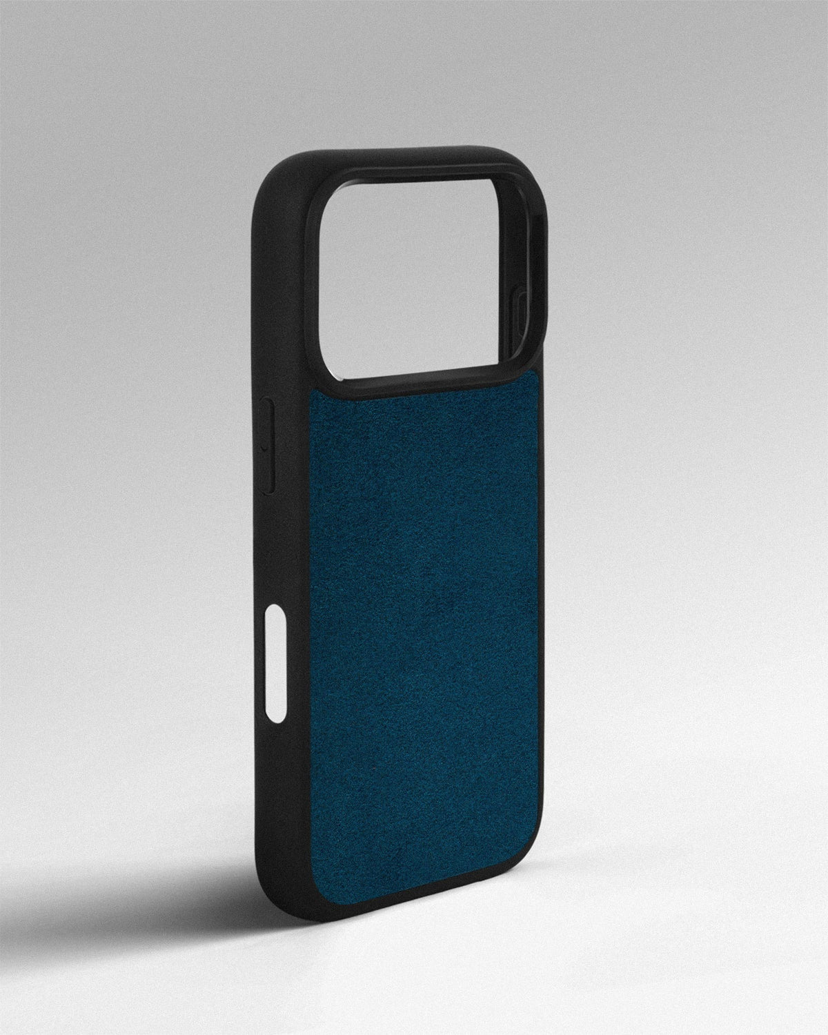 Blue Alcantara Sport Case for iPhone 18 Pro