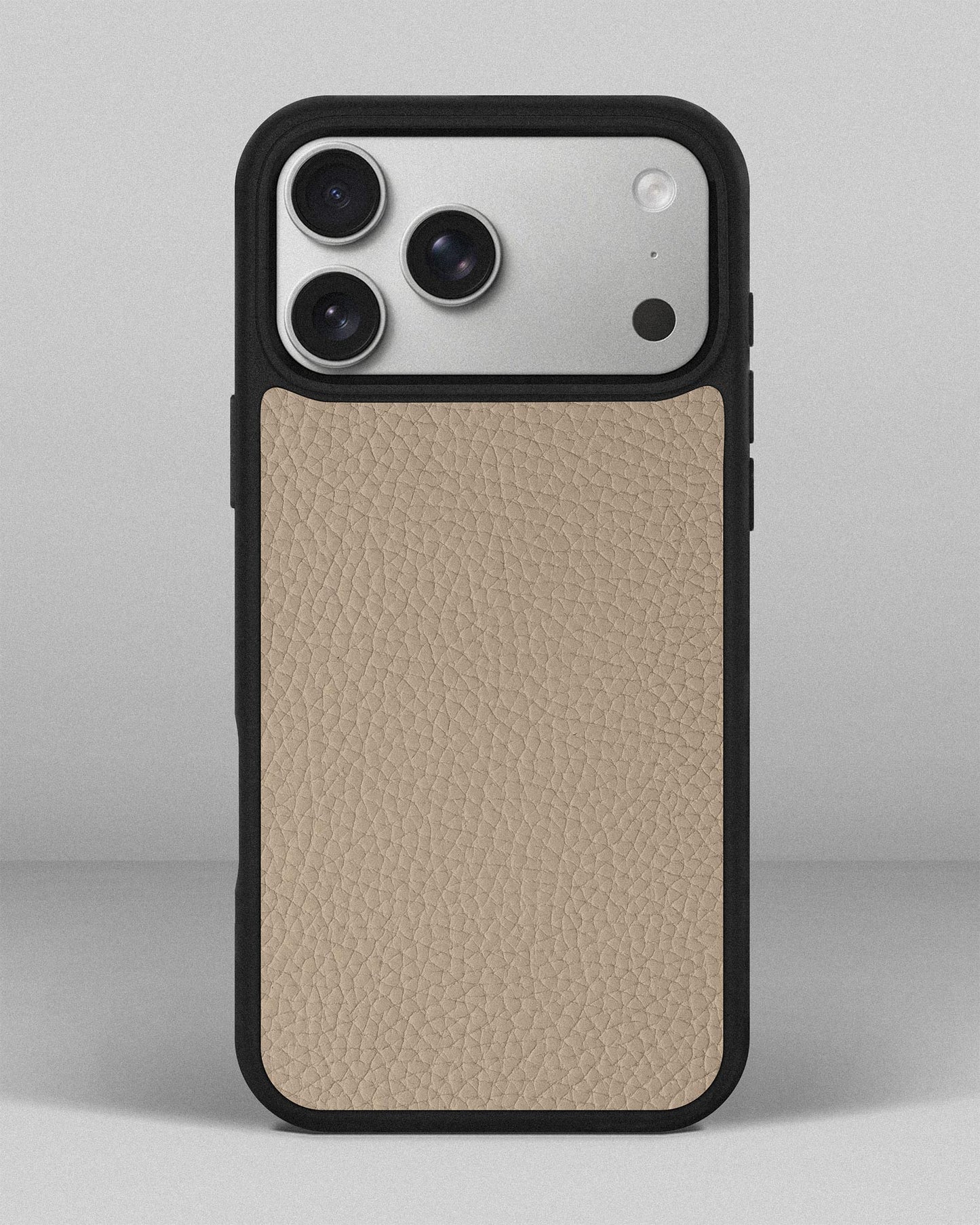 Beige Leather Sport Case for iPhone 17 Pro Max