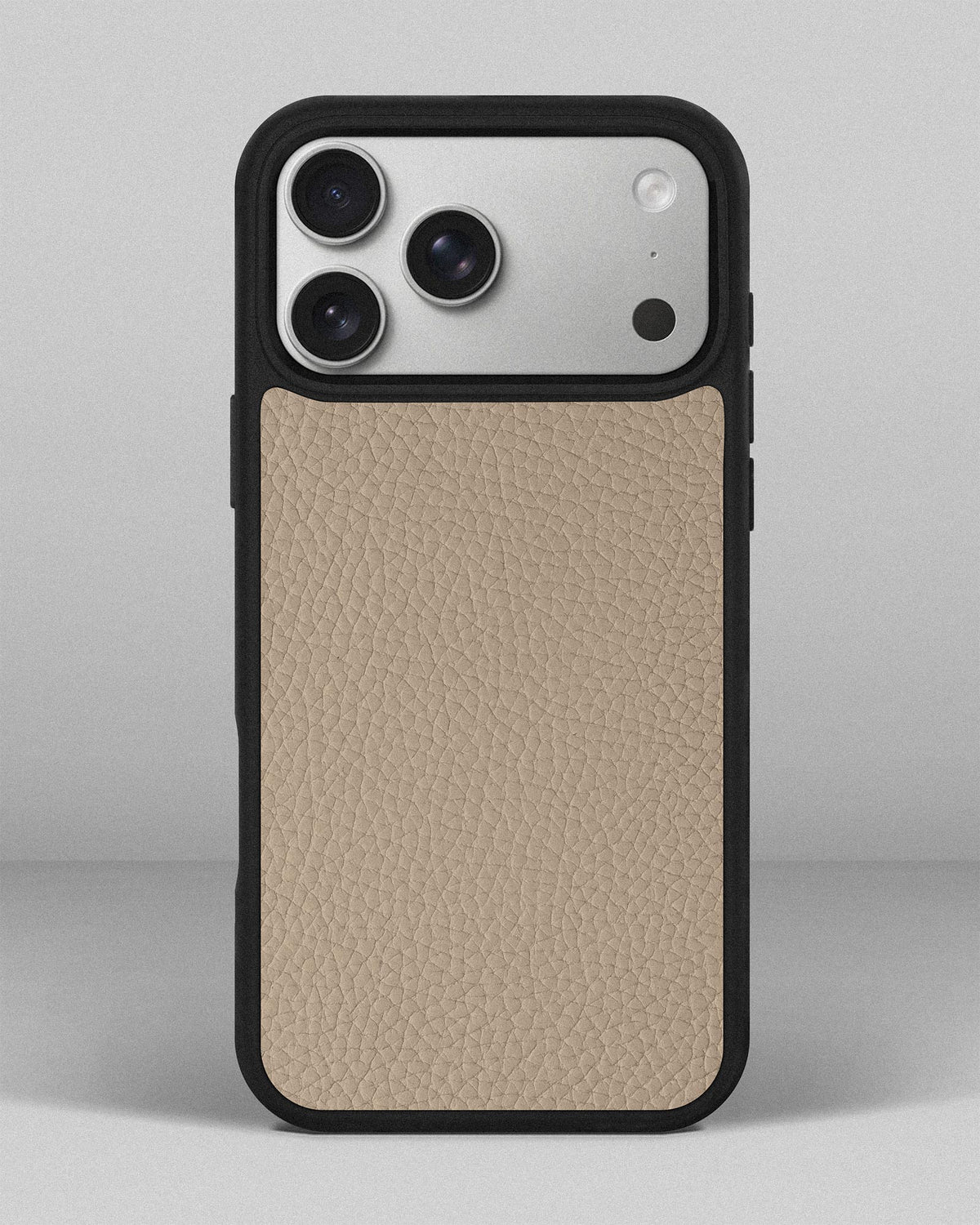 Beige Leather Sport Case for iPhone 18 Pro Max
