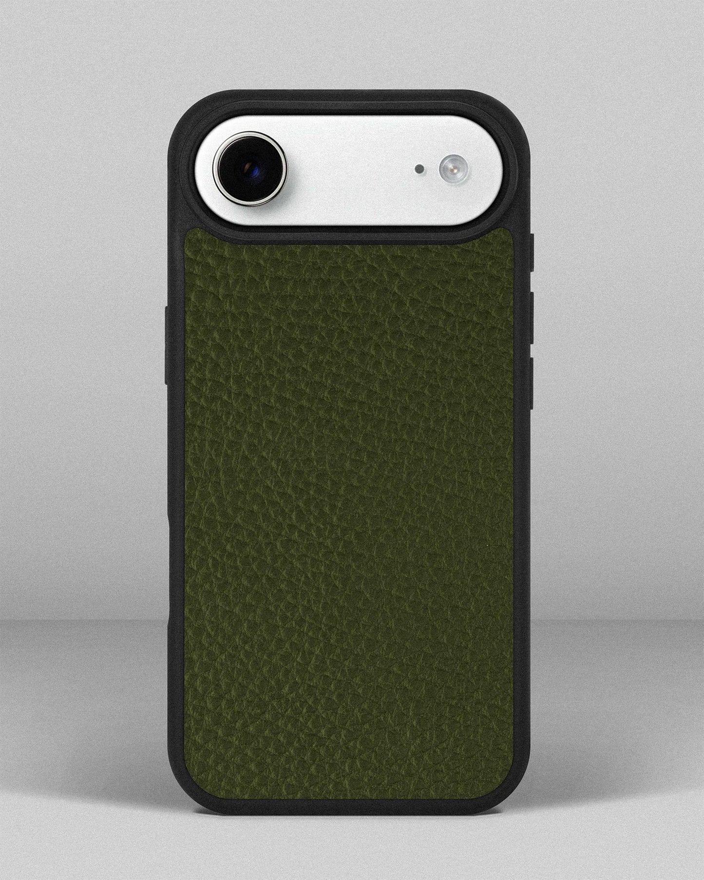 Dark Green Leather Sport Case for iPhone 17 Air