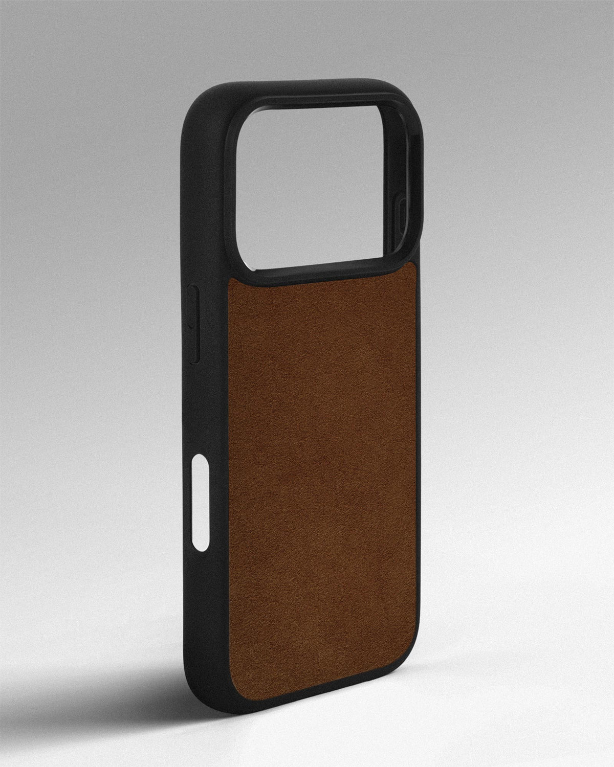 Brown Alcantara Sport Case for iPhone 18 Pro Max