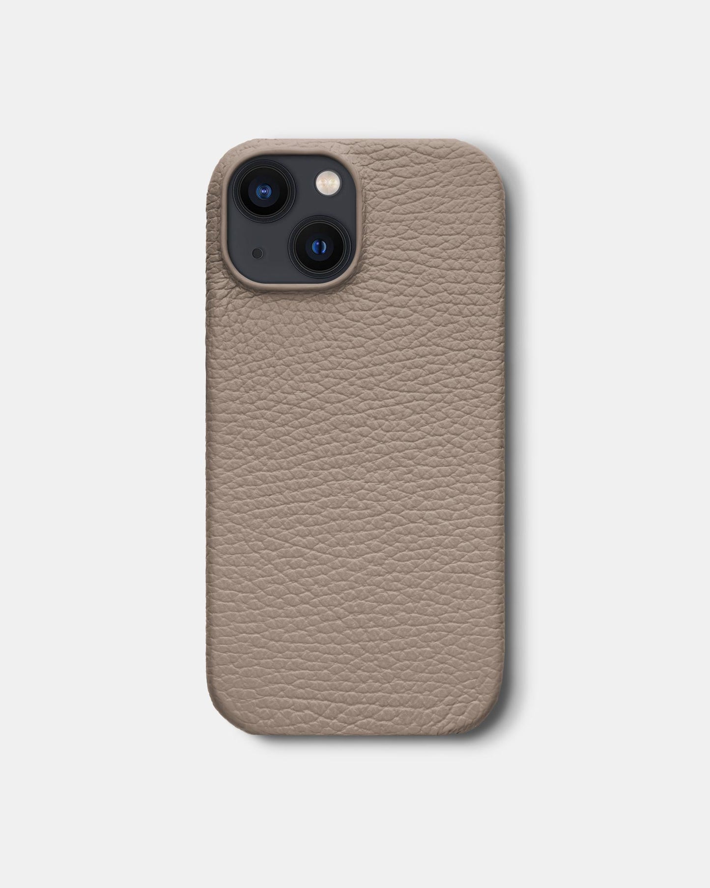 Beige Leather Case for iPhone 13 Mini