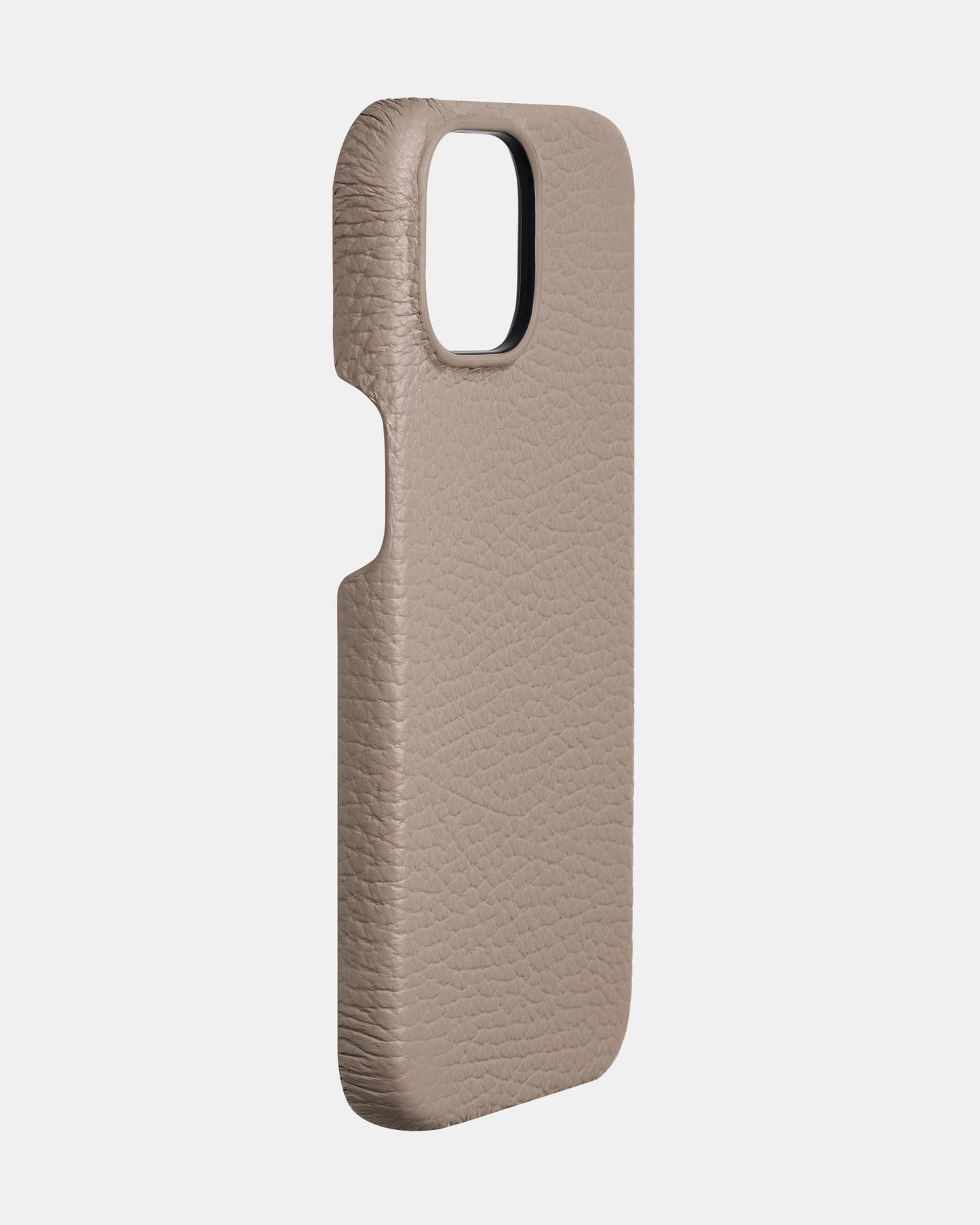 Beige Leather Case for iPhone 14 Plus