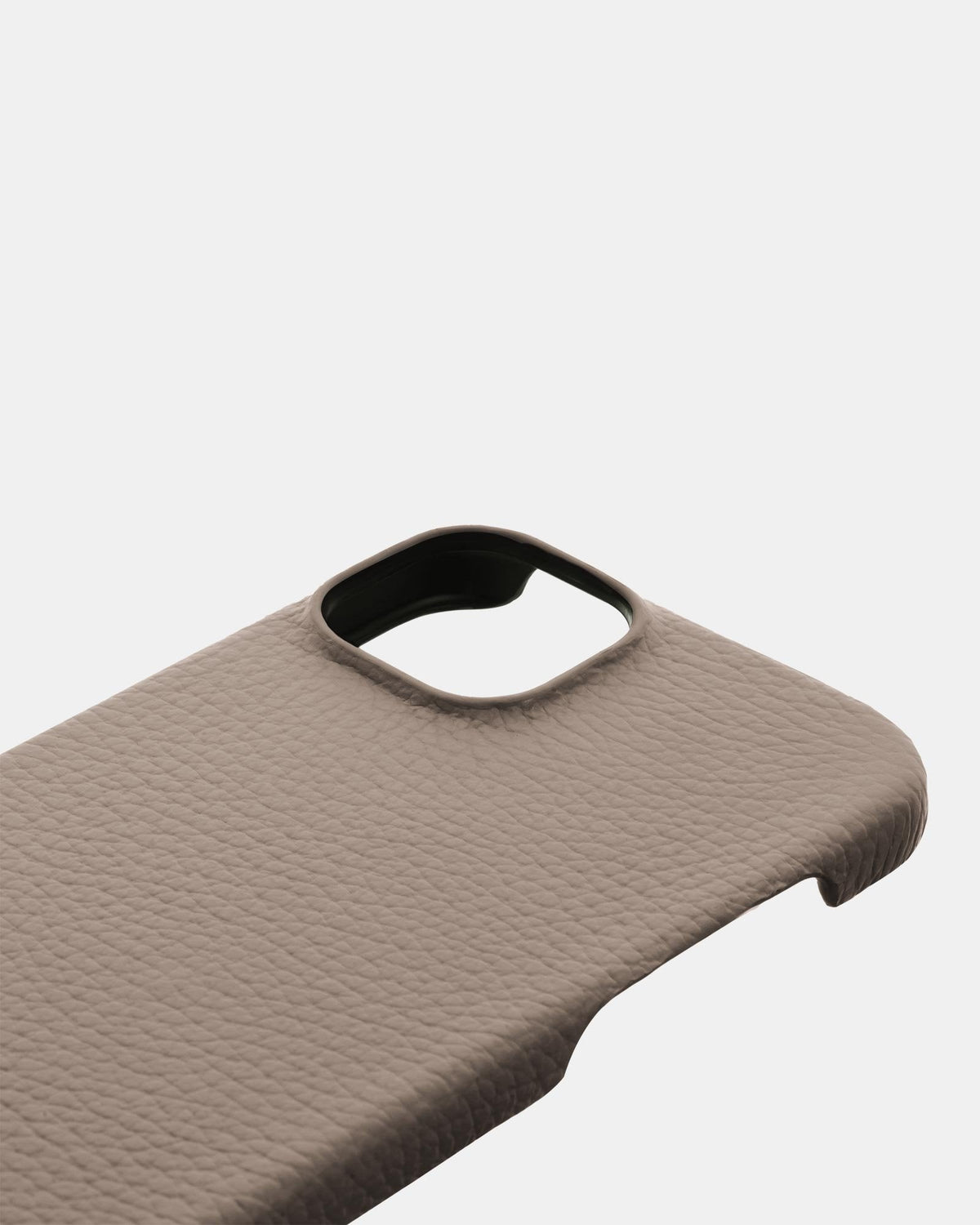 Beige Leather Case for iPhone 16 Plus