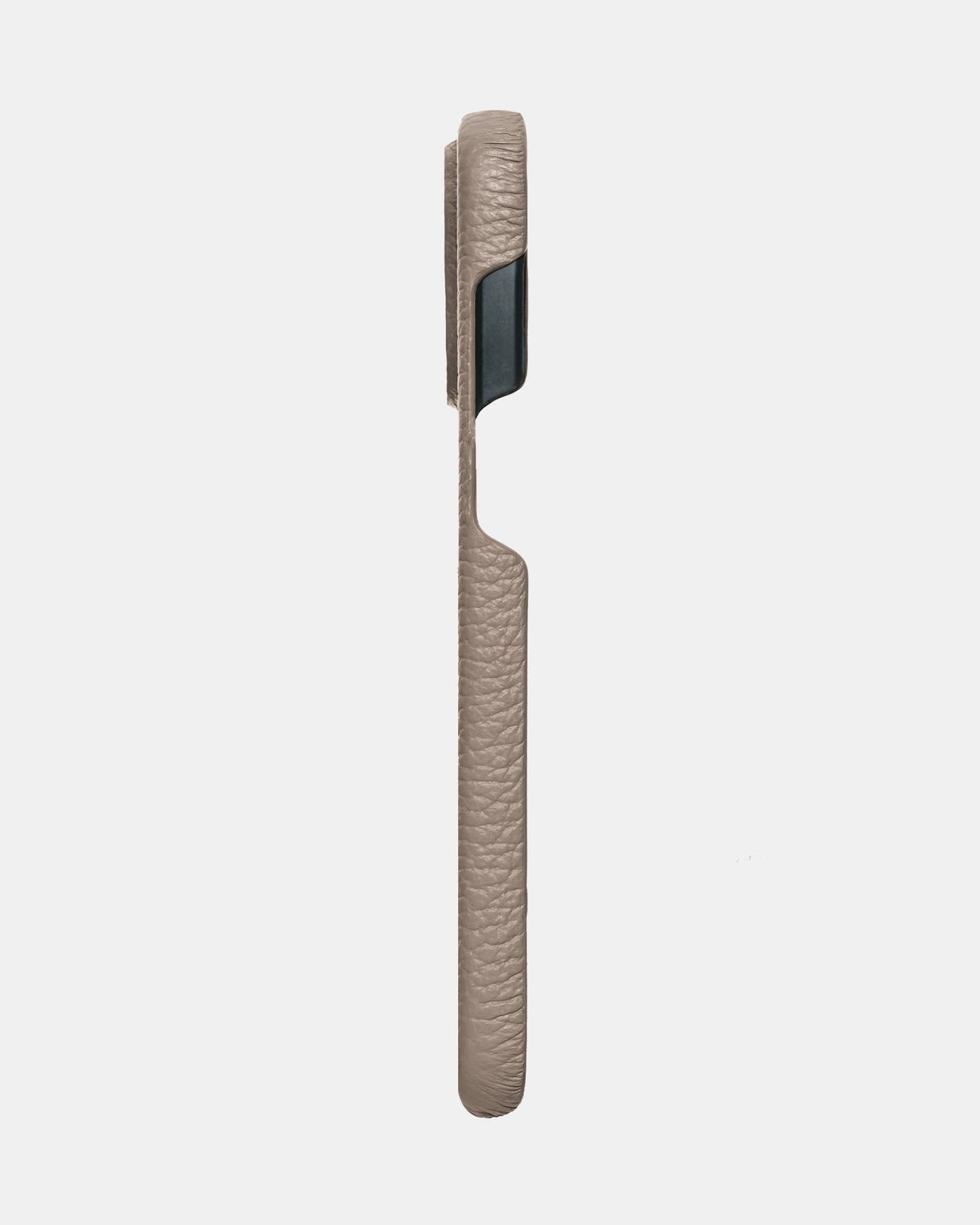 Beige Leather Case for iPhone 16 Pro