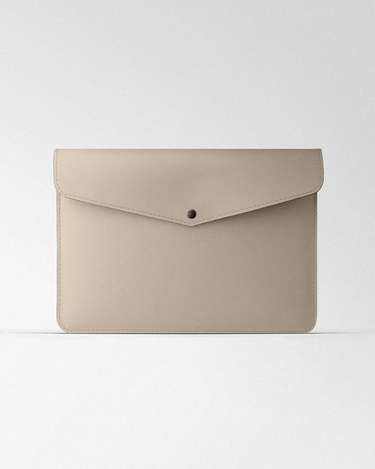 Світло-сірий чохол з алькантари для MacBook