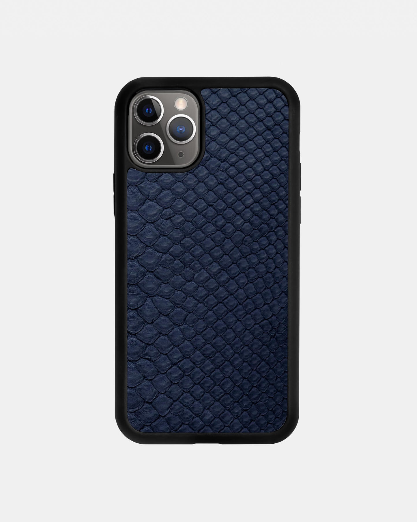 Dark blue Python Skin Sport Case for iPhone 11 Pro