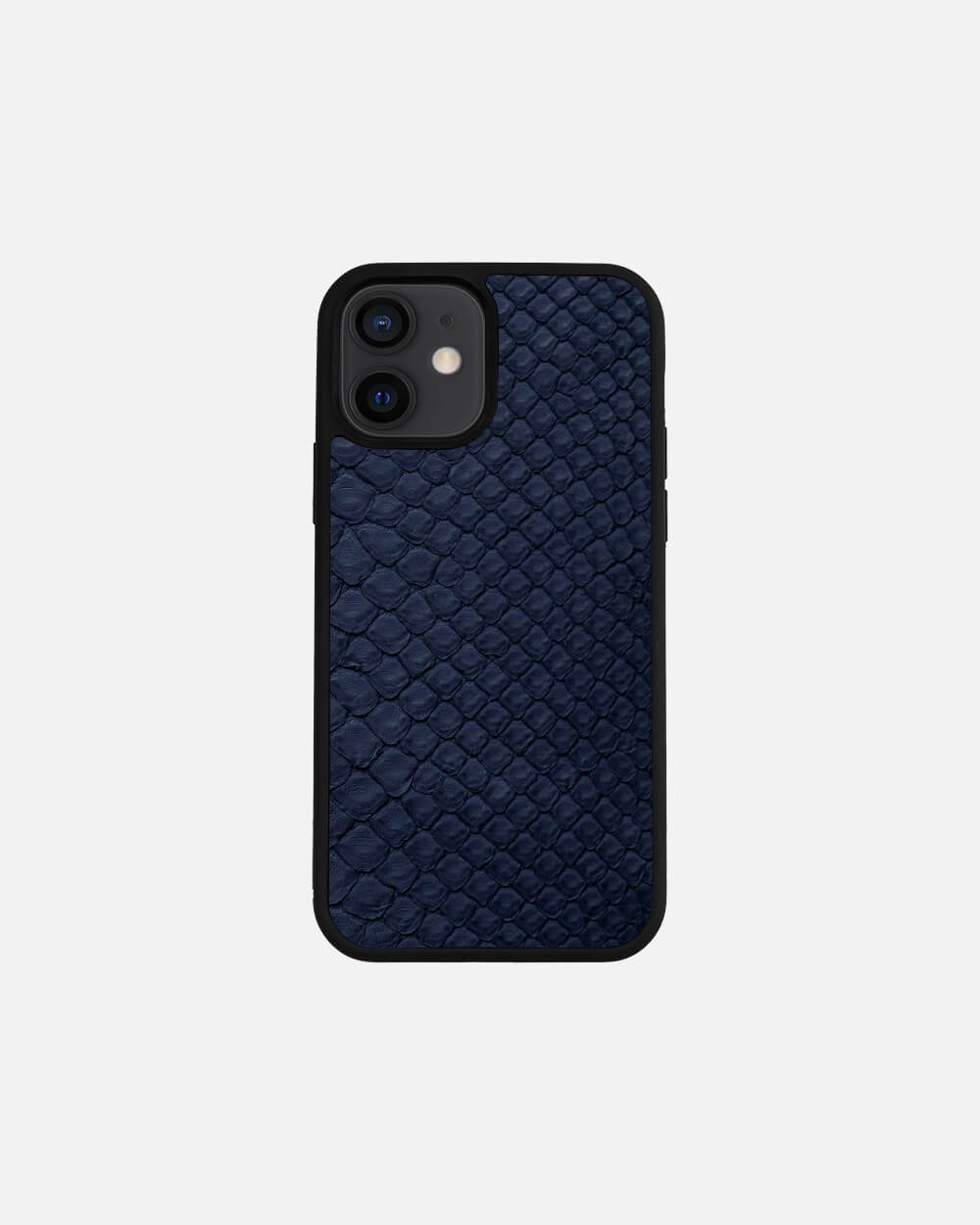 Dark blue Python Skin Sport Case for iPhone 12 Mini