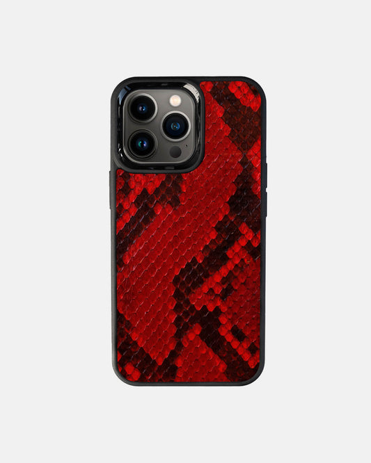 Спортивний чохол Red Python Skin для iPhone 13 Pro