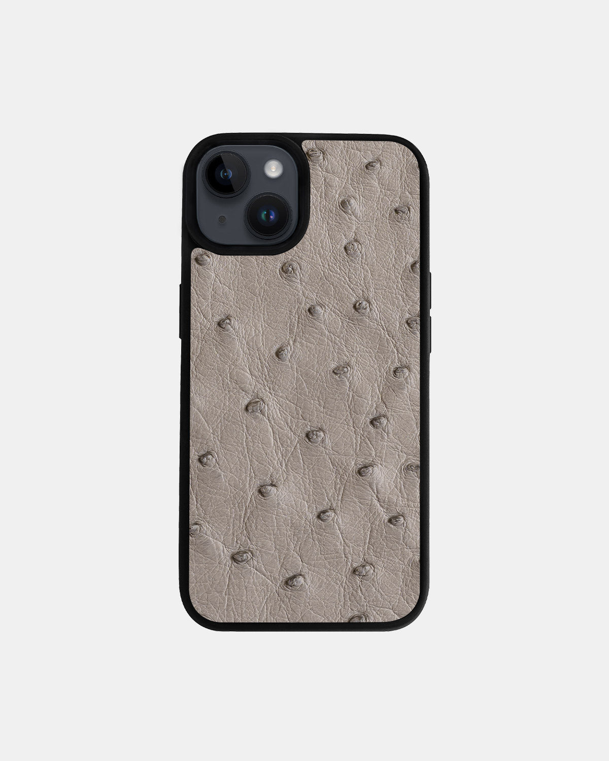 Gray Ostrich Sport Case for iPhone 14