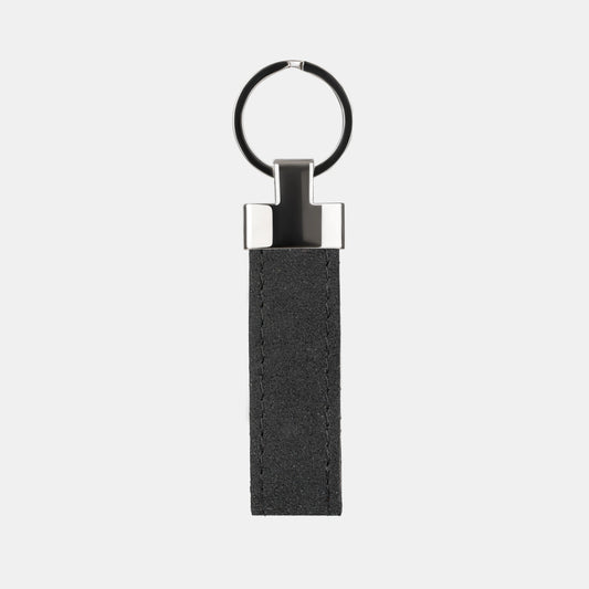 Black Alcantara Keychain