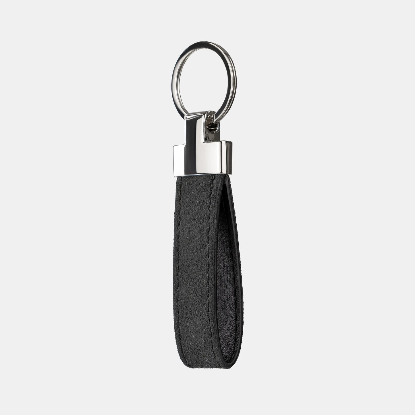 Black Alcantara Keychain