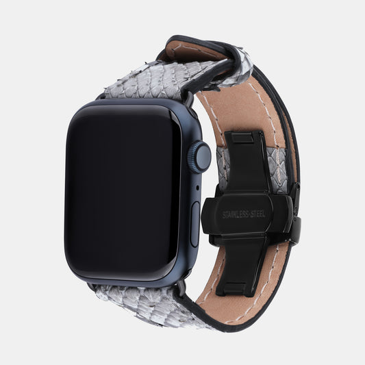 Мармуровий шкіряний ремінець для годинника Apple Watch